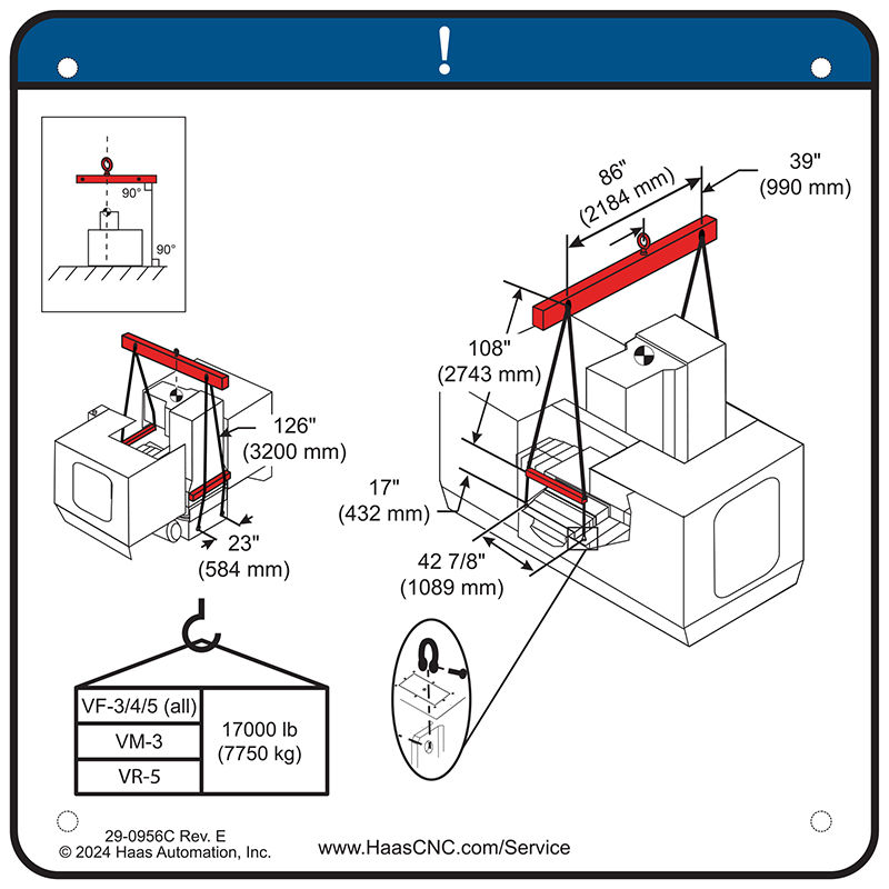 VF-5/40XT Pre-Installation Guide | Haas Automation